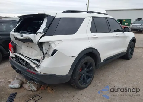 2022 Ford Explorer St из США, поврежденный, VIN 1FM5K8GCXNGC49575